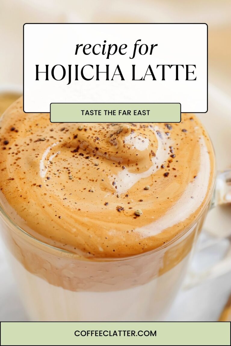 Hojicha latte – the milky taste of the Far East
