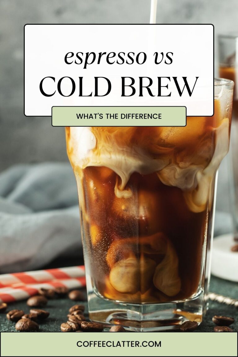 Cold brew coffee VS espresso – what are the differences?