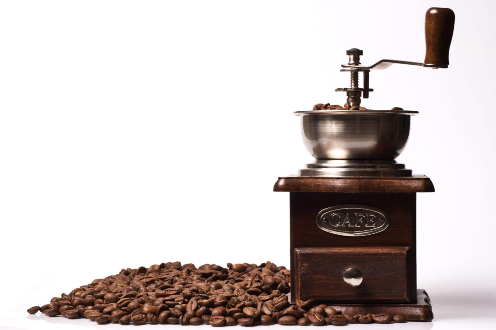 hand-crank-old-coffee-grinder