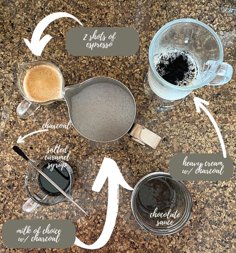 charcoal-latte-ingredients