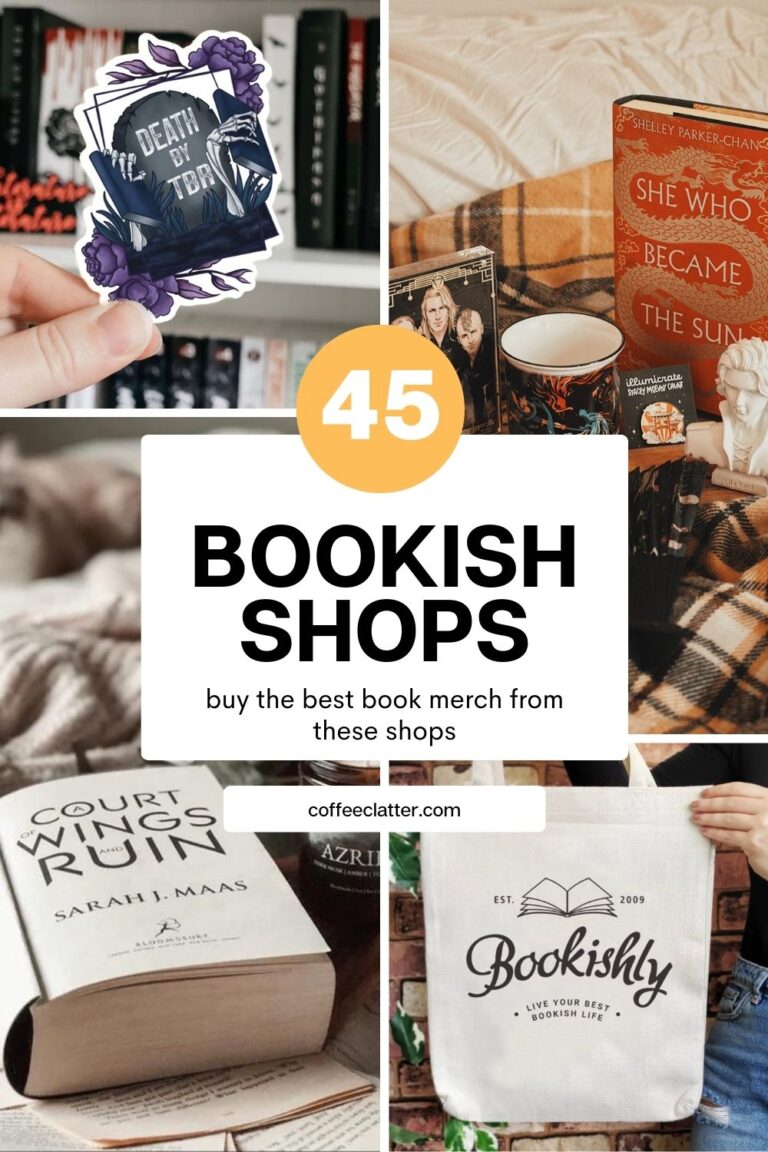 Ultimate List: 50 Bookish Stores & Shops for Book Merch