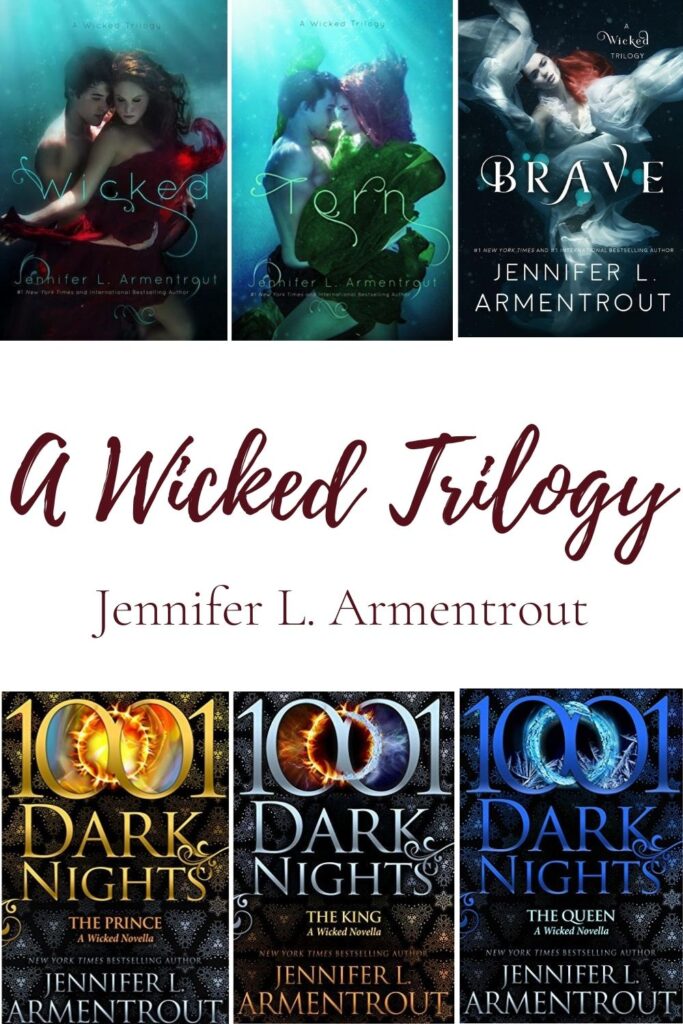 The "Wicked Trilogy" by Jennifer L. Armentrout comprises the following books in order: "Wicked," "Torn," and "Brave." This captivating series weaves a thrilling narrative filled with fae, romance, and danger, immersing readers in a world of enchantment and suspense. With its blend of fantasy and romance, the "Wicked Trilogy" showcases Armentrout's ability to craft compelling and magical storytelling that keeps readers engaged throughout the series.
