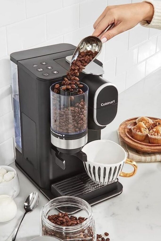 bean grinder and coffee maker in one