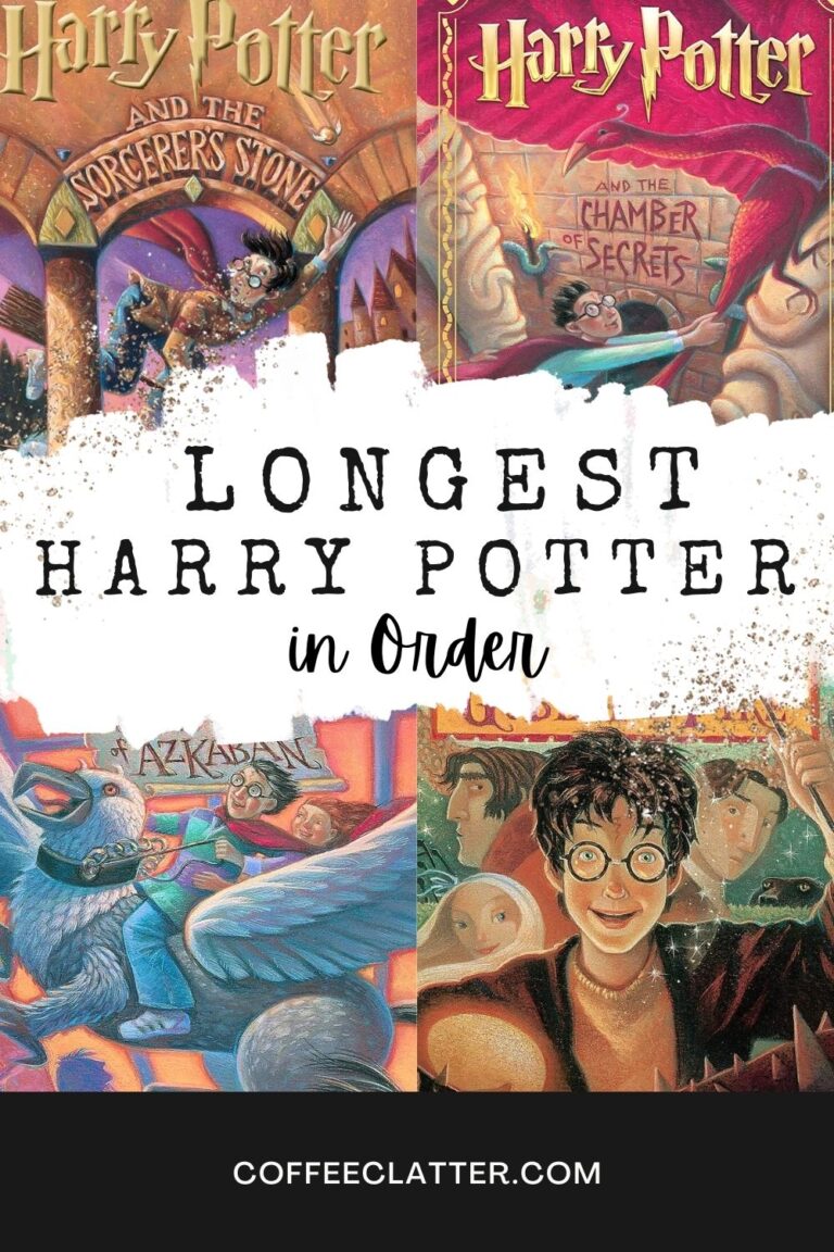 Which is the Longest Harry Potter Books in Order