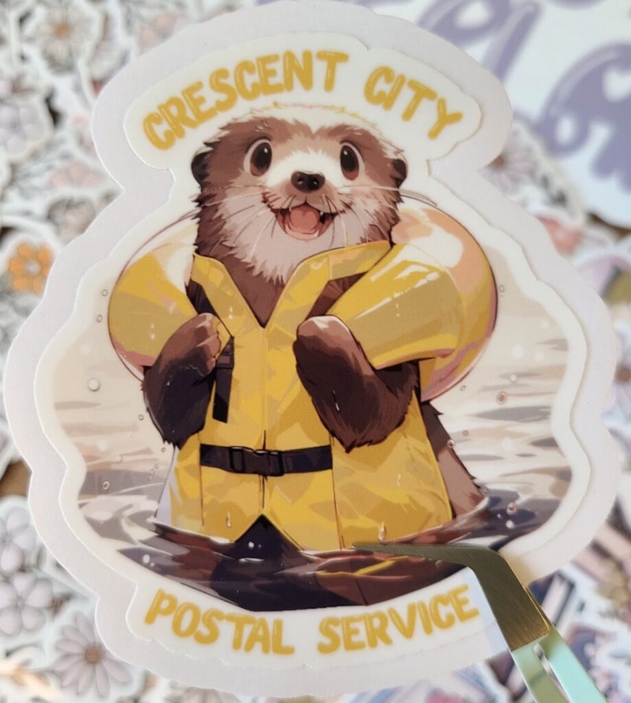 Crescent City Otter Sticker