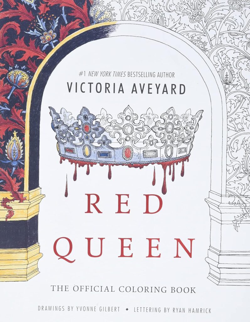 Red Queen- The Official Coloring Book