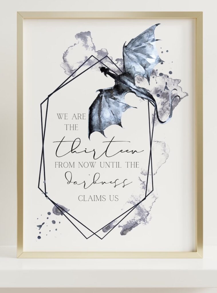 Throne of Glass print