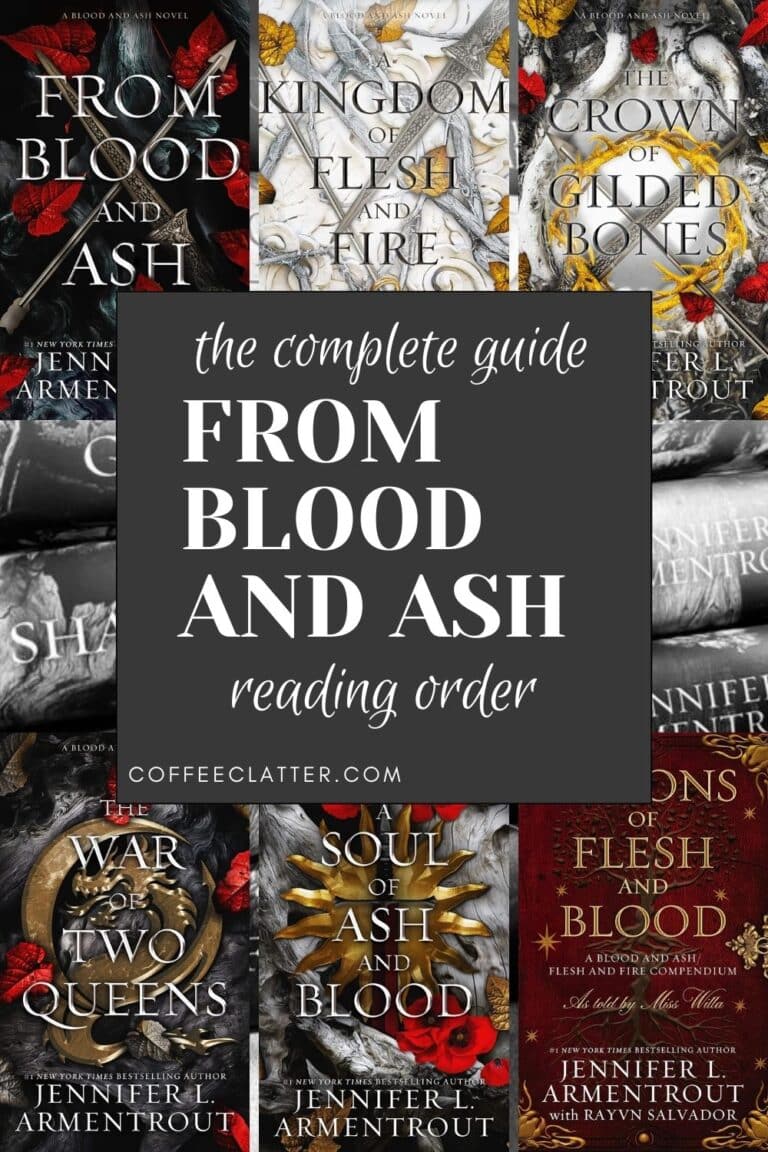 How to Read From Blood and Ash Books in Order