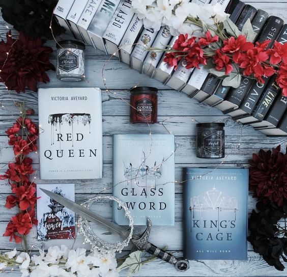 red-queen-books-in-order-flat-lay